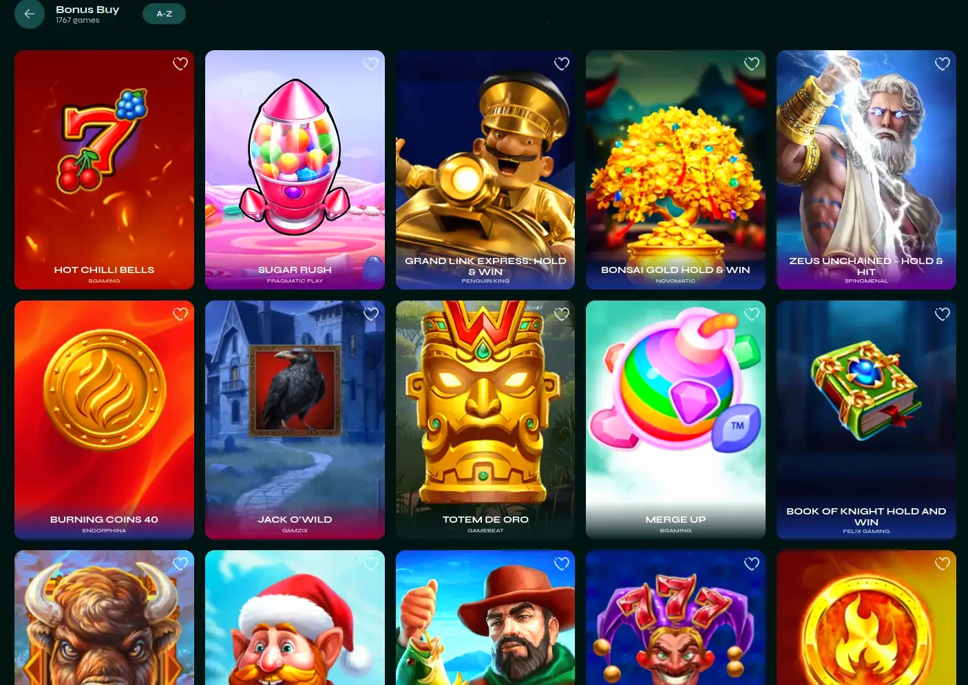 Golden Star casino game lobby showing slots and live dealer options